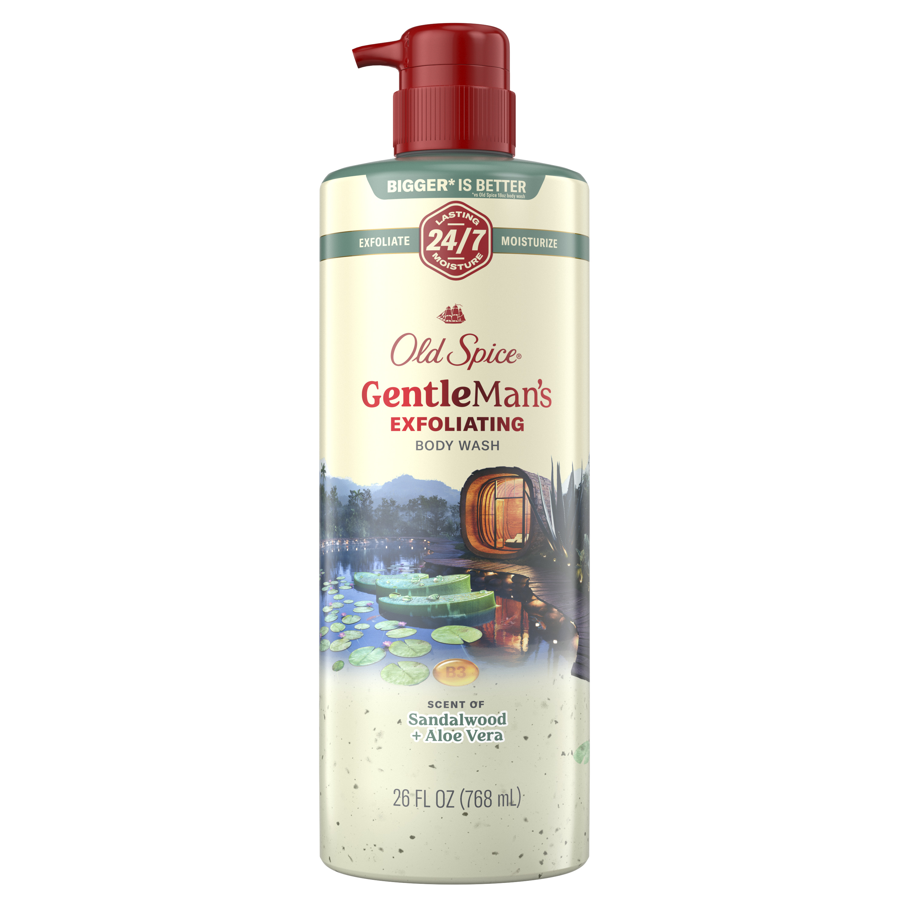 old spice Old Spice Men's Body Wash for Men Sandalwood + Aloe Vera 26 Oz