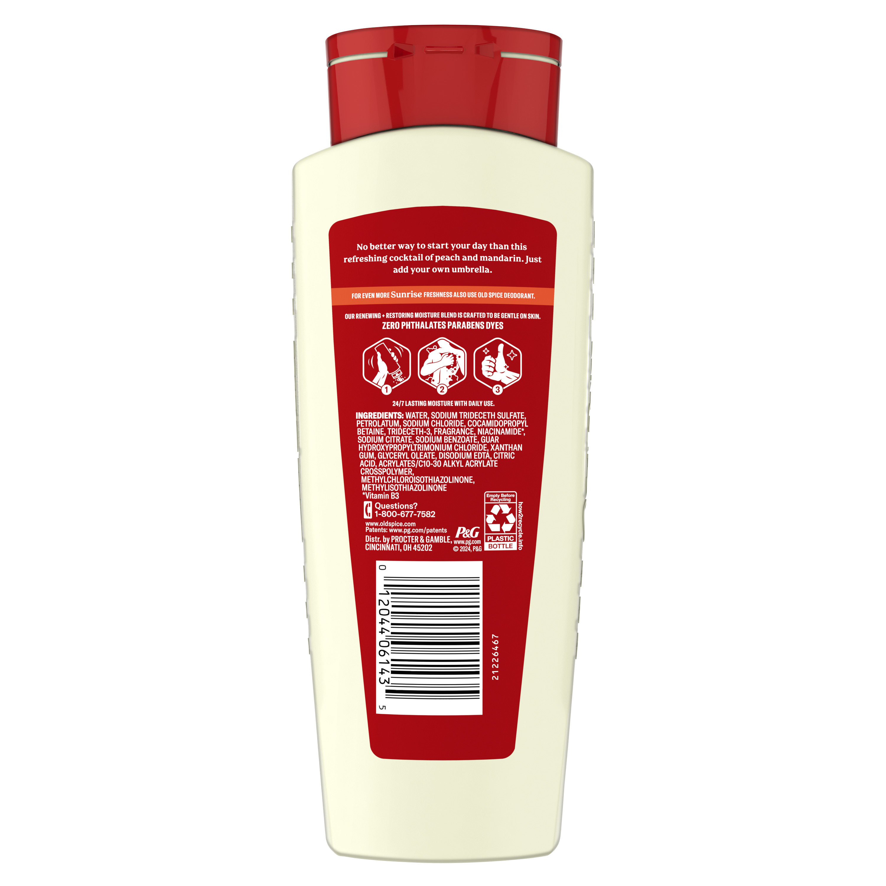 Old Spice Old Spice Men's Body Wash For Men Sunrise Scent 18 Oz