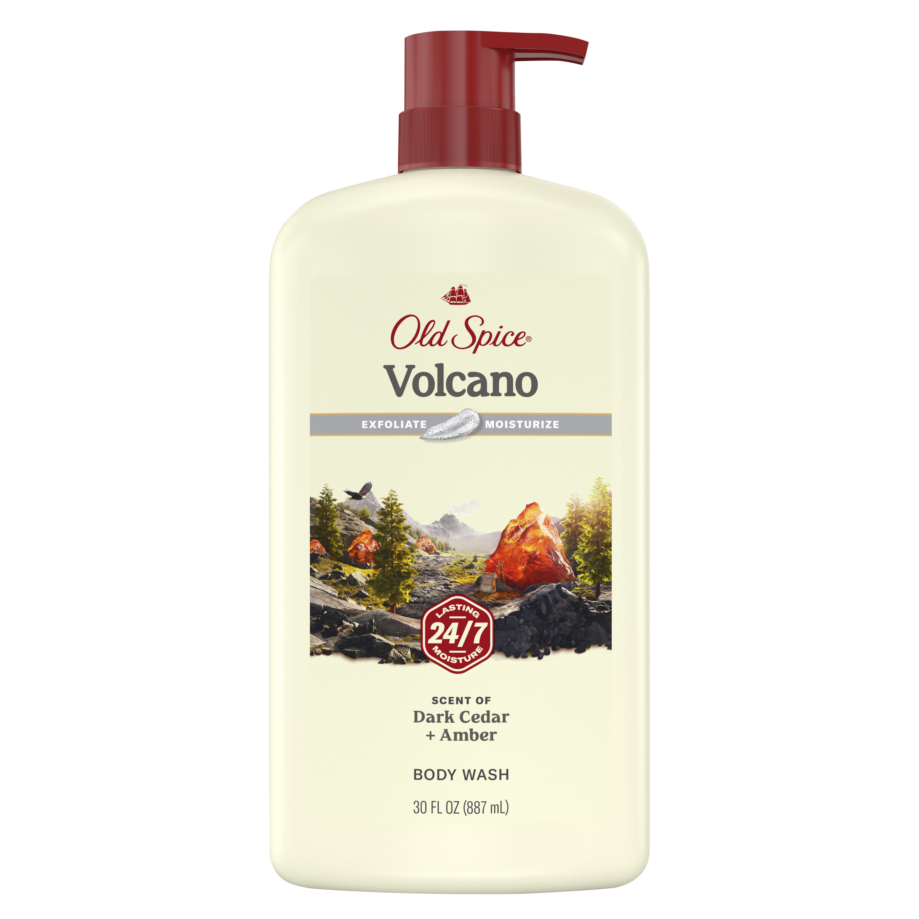 old spice Old Spice Men's Body Wash for Men Volcano Scent 30 Oz