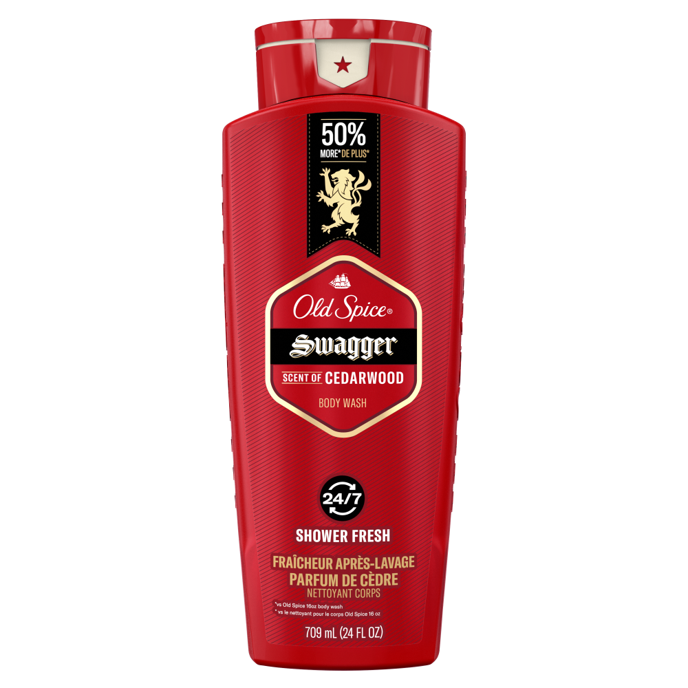 old spice Old Spice Men's Body Wash Swagger Scent of Confidence 709 ml (24 fl Oz)