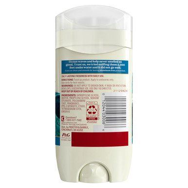 Old Spice Old Spice Men's Deodorant Aluminum-Free Deep Sea With Ocean Elements 3 Oz