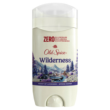 old spice Old Spice Men's Deodorant Aluminum-Free Wilderness with Lavender 3 Oz