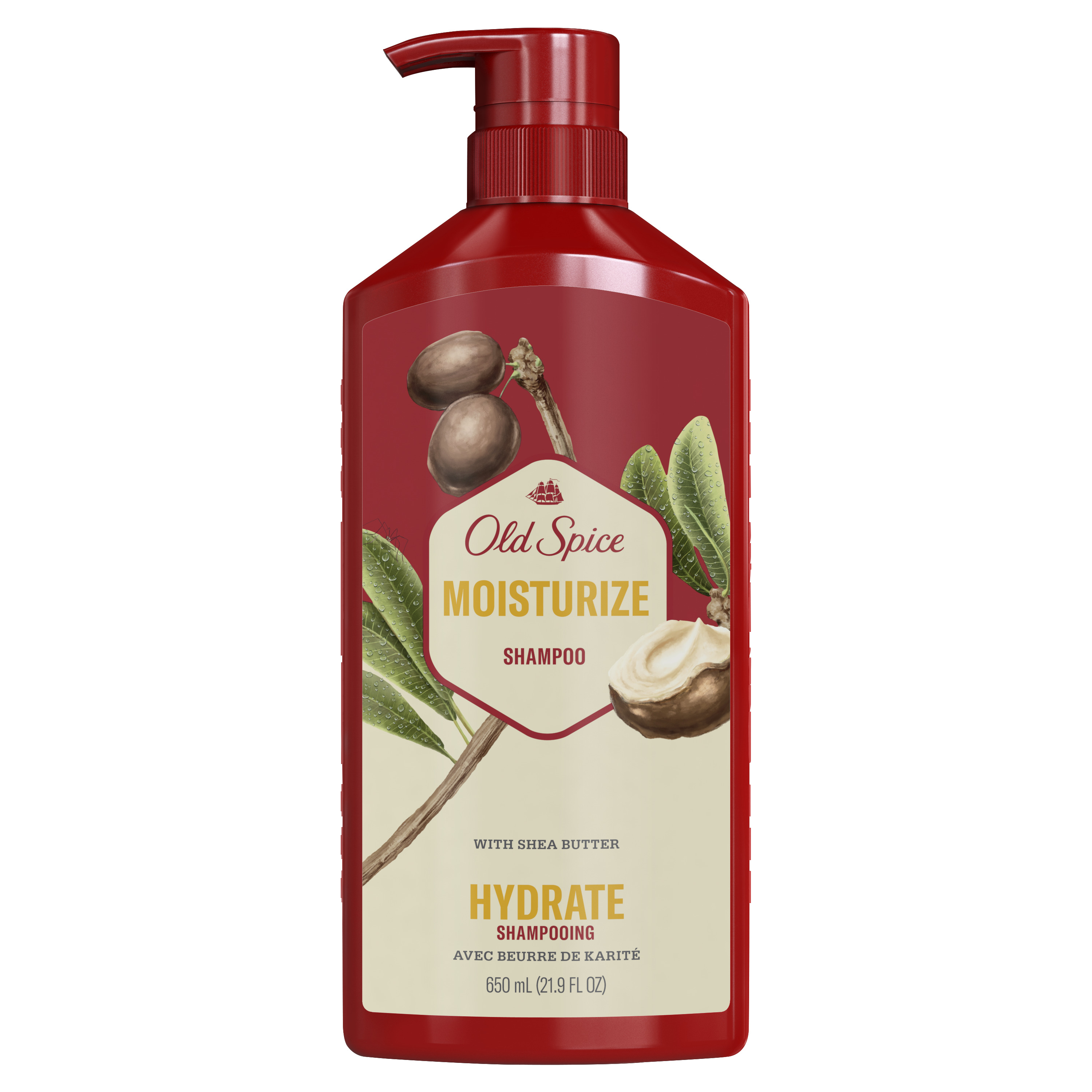 old spice Old Spice Moisturize with Shea Butter Shampoo for Men 22 fl Oz