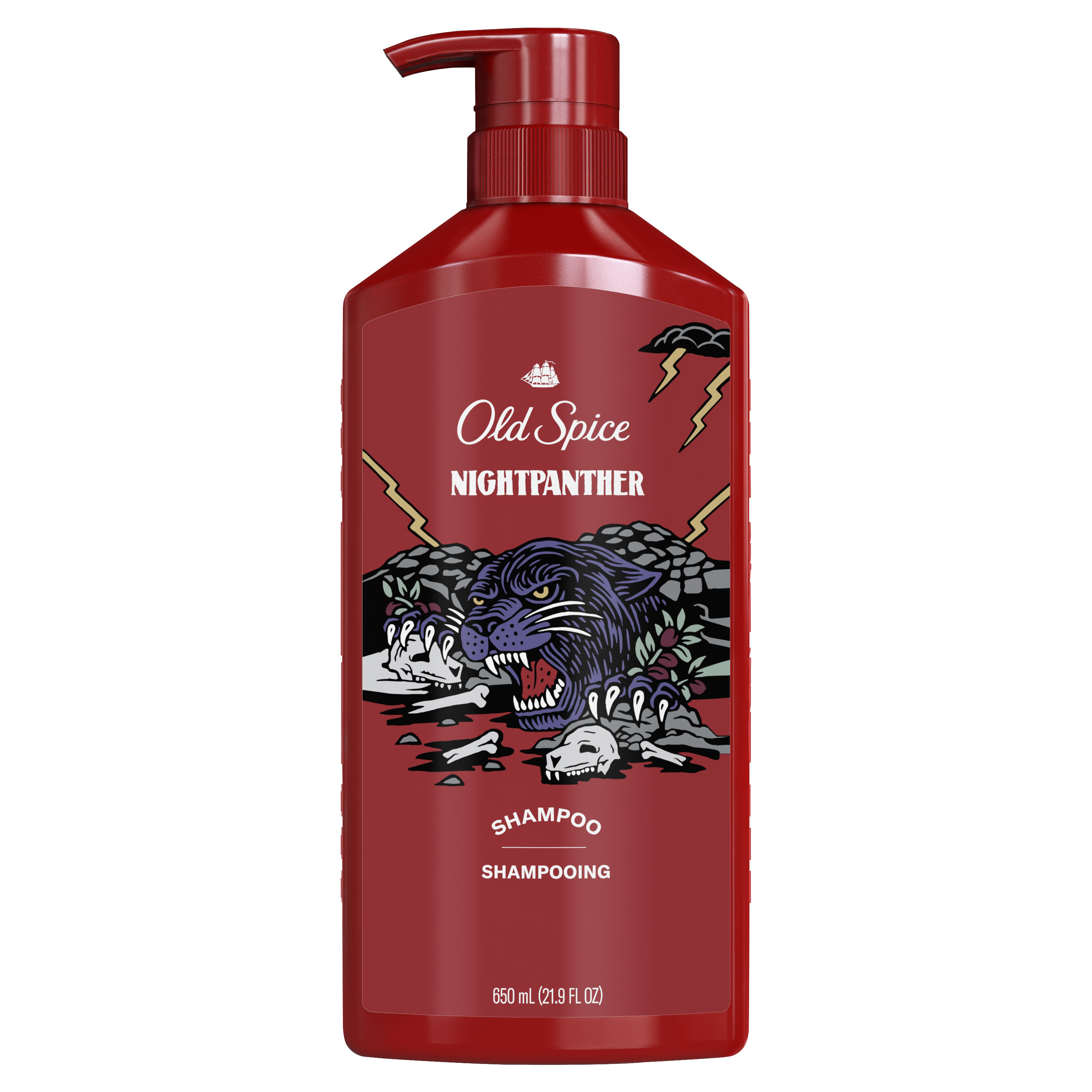 old spice Old Spice Nightpanther Shampoo for Men 22 fl Oz