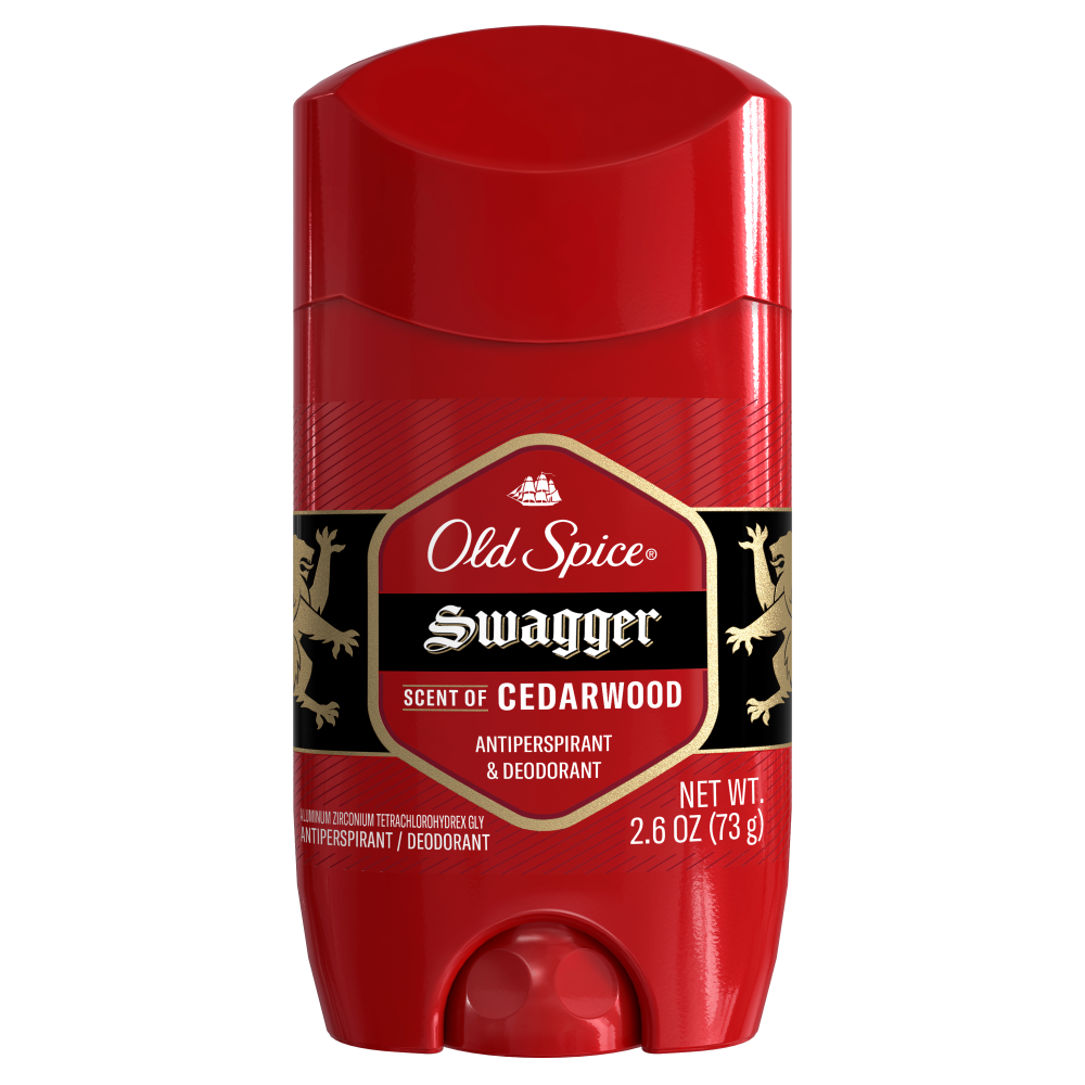 old spice Old Spice Red Collection Swagger Scent Invisible Solid Antiperspirant and Deodorant for Men 2.6 Oz