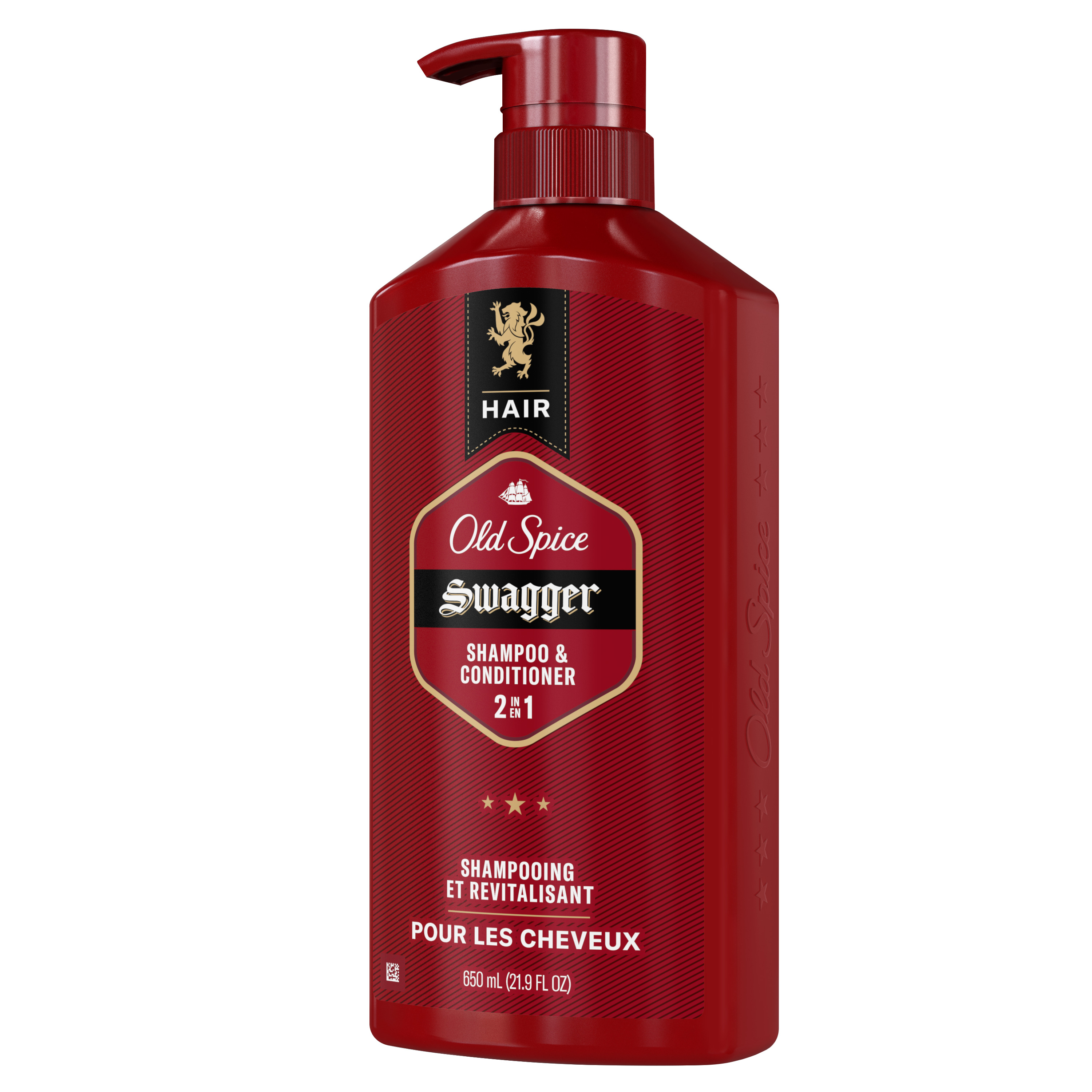 Old Spice Old Spice Shampoo And Conditioner For Men Swagger 2in1 Healthier Fuller More Moisturized Looking Hair 21.9 Fl Oz