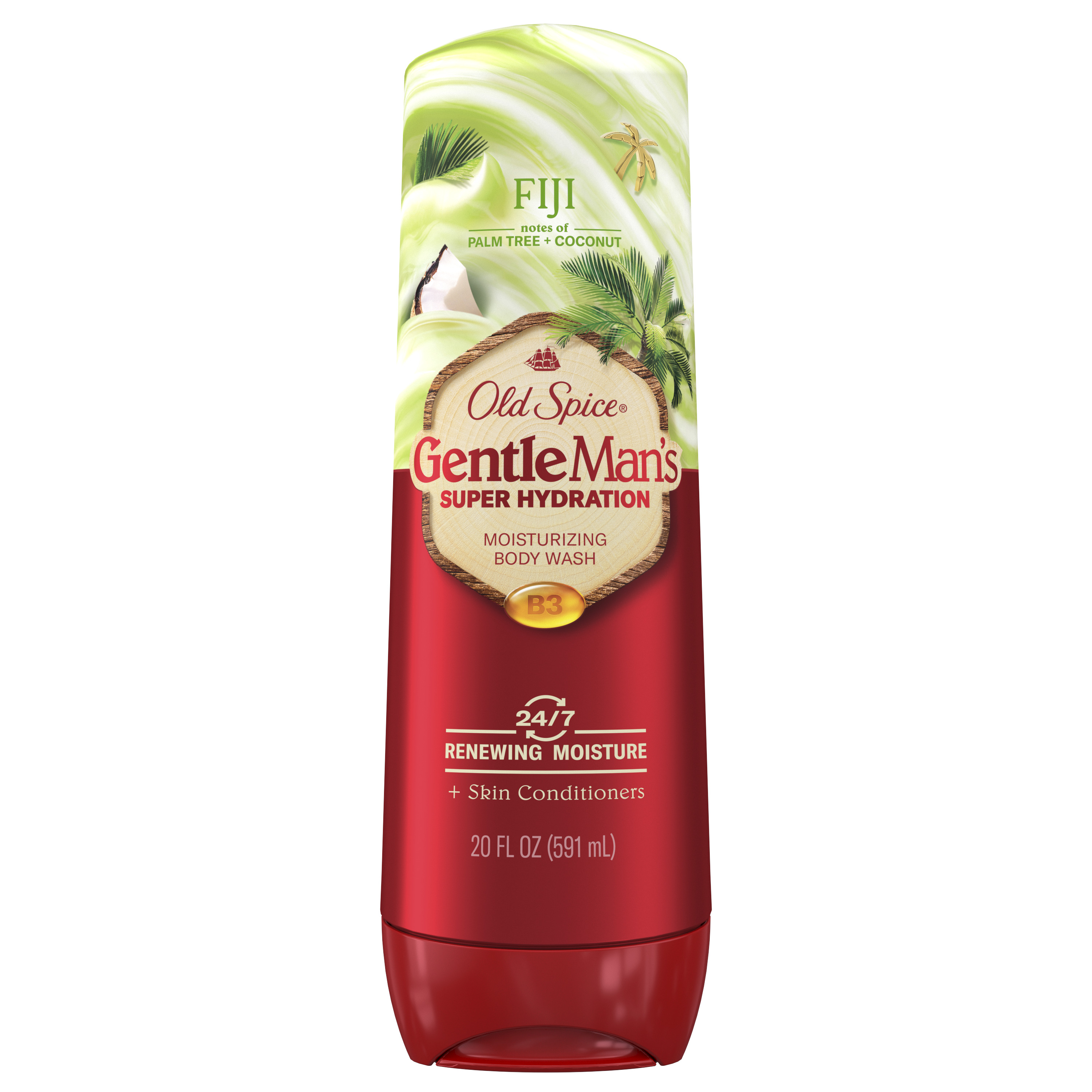 old spice Old Spice Super Hydration Men's Body Wash Fiji with Palm Tree + Coconut 20g