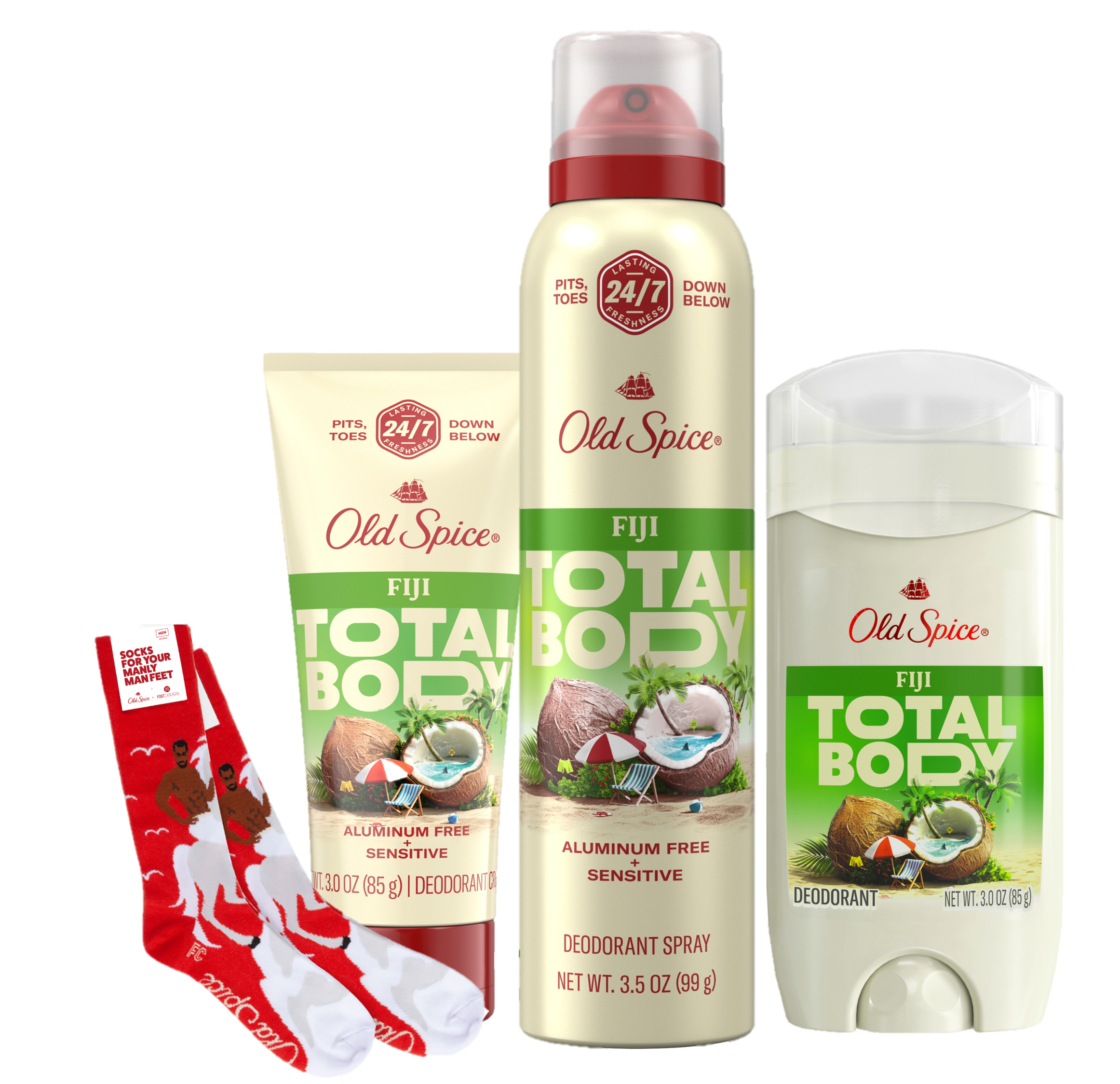old spice Total Body Fiji Bundle