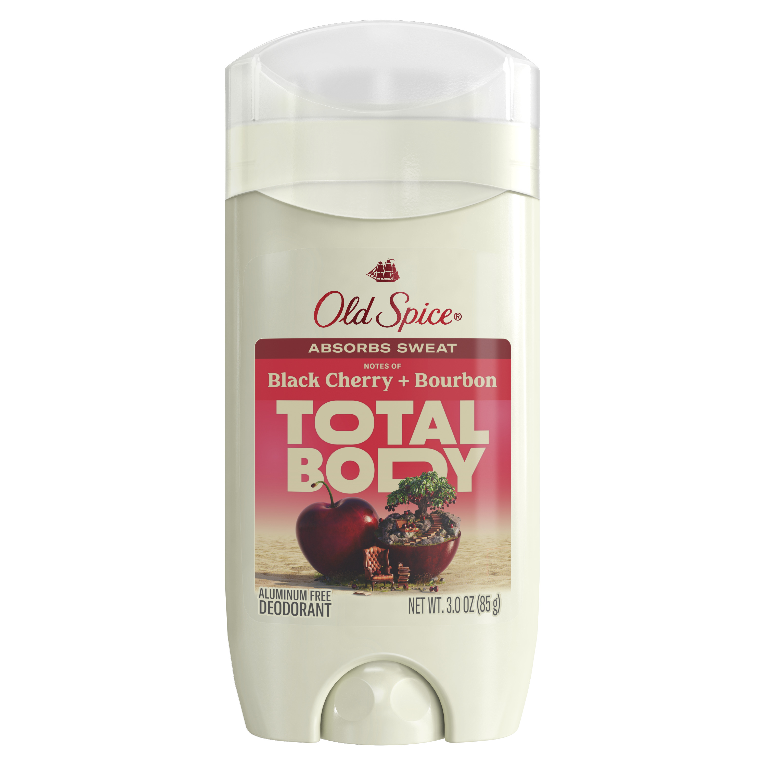 old spice Old Spice Whole Body Deodorant Aluminum Free Stick Black Cherry + Bourbon 3 Oz