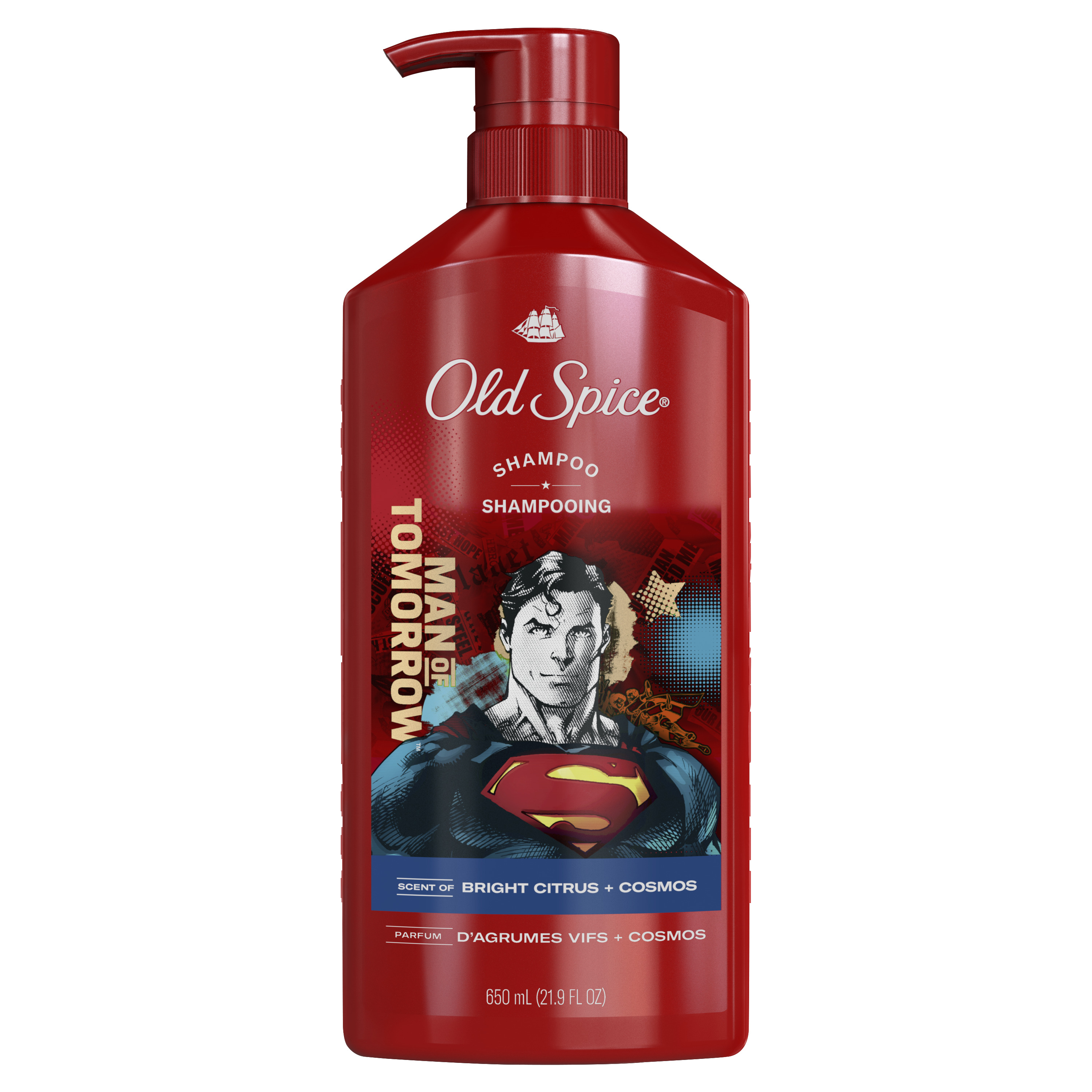 old spice Old Spice x Superman Shampoo for Men 21.9 Oz