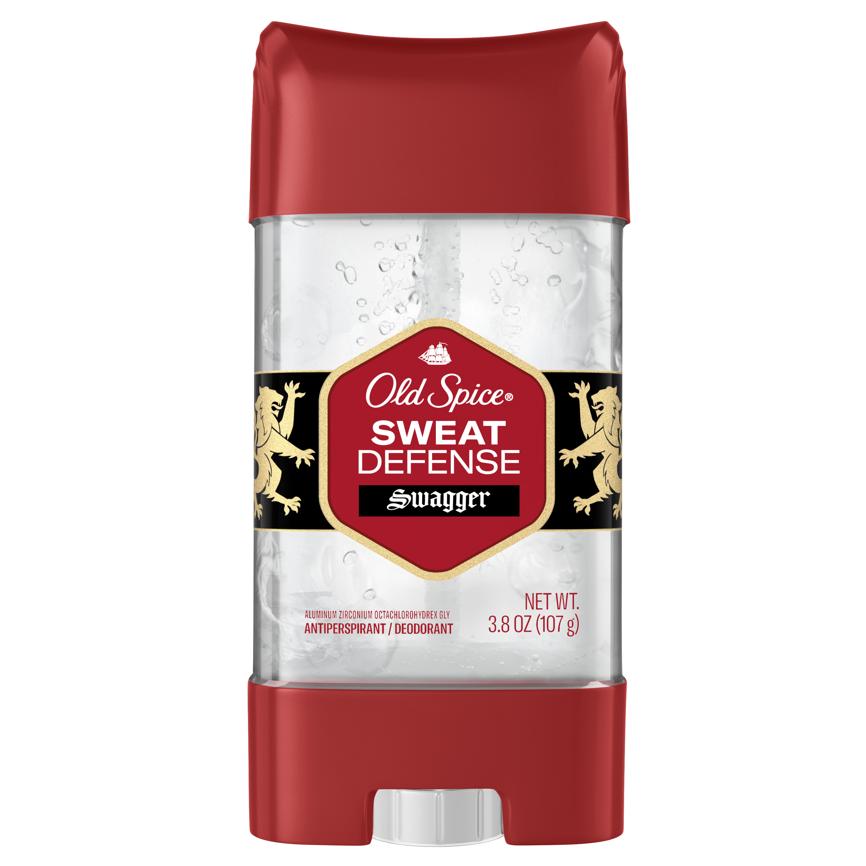 old spice Red Zone Swagger Scent Clear Gel Antiperspirant and Deodorant for Men 3.8 Oz