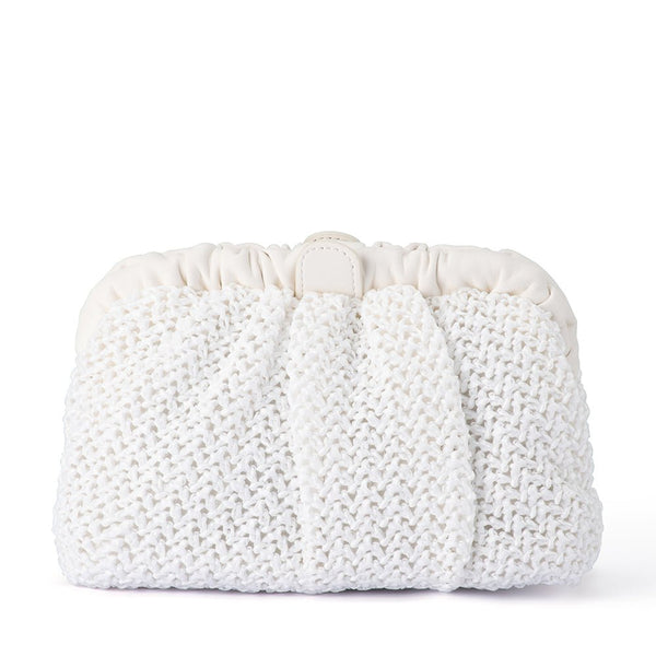 olga berg AMALIA PETITE Gathered Clutch