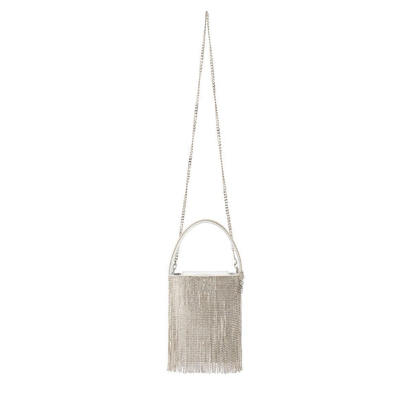 Olga Berg BILLIE Crystal Fringe Bag