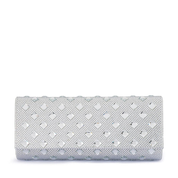 olga berg BRIDGET Crystal Clutch