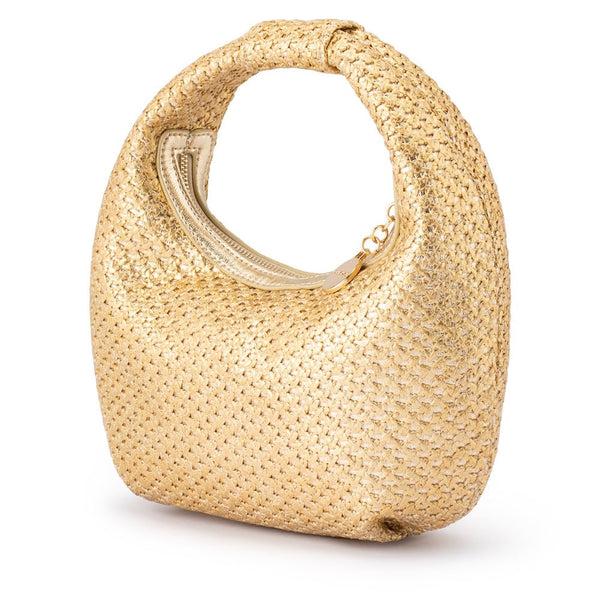 Olga Berg EDEN Woven Hobo
