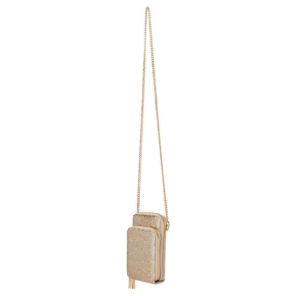 Olga Berg ELTON Mesh Cross Body Bag