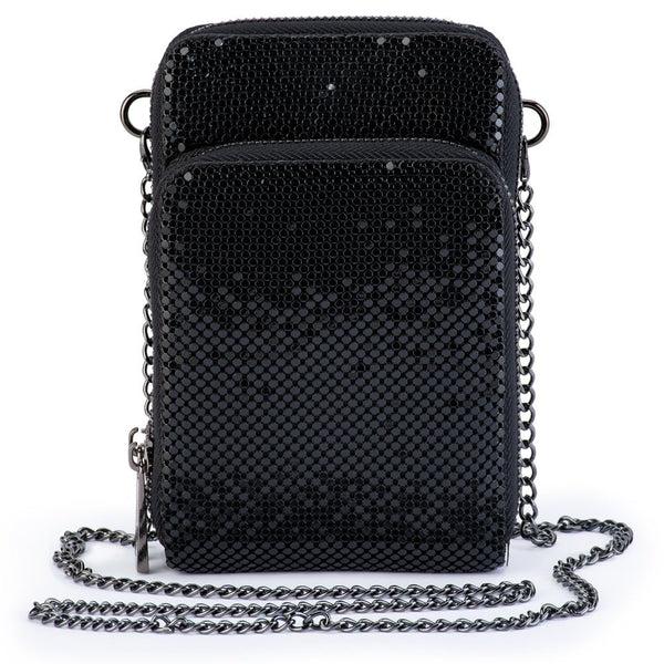 olga berg ELTON Mesh Cross Body Bag