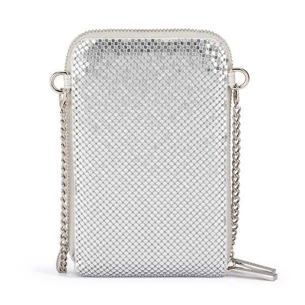 Olga Berg ELTON Mesh Cross Body Bag
