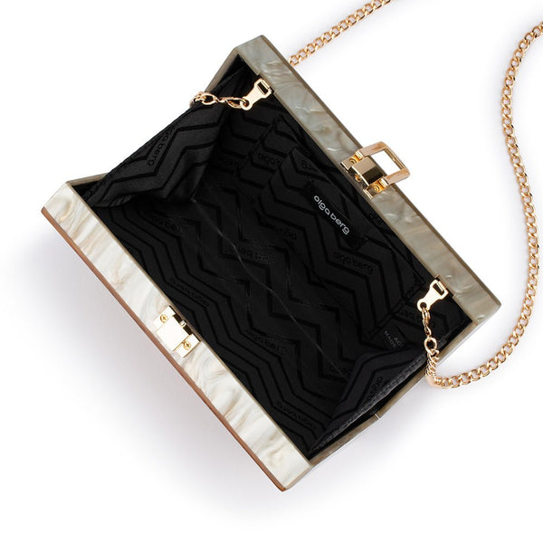 Olga Berg ERIKA Acrylic Wave Bag