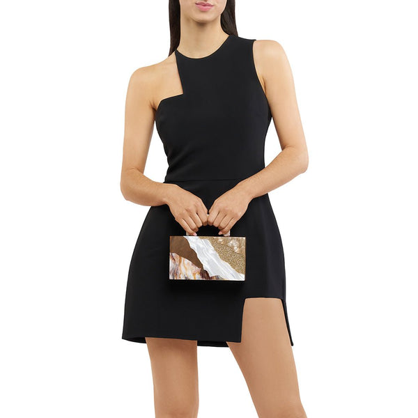 Olga Berg FLEUR Acrylic Top Handle