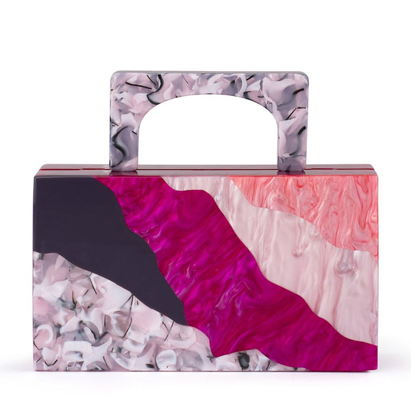 olga berg FLEUR Acrylic Top Handle