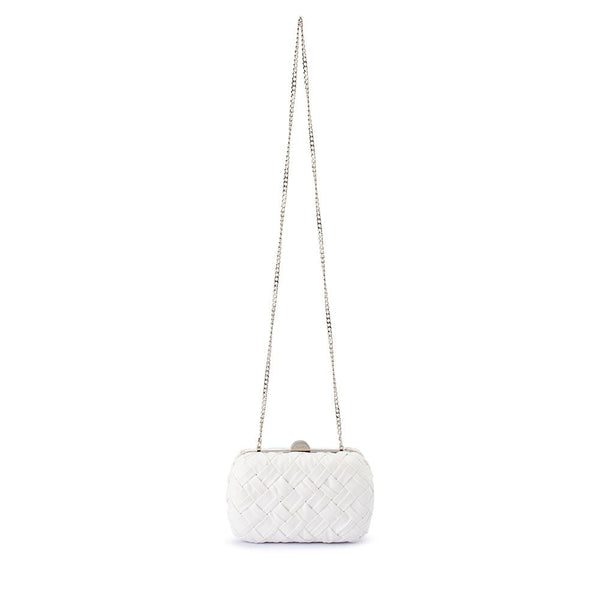 Olga Berg HAVEN Woven Clutch