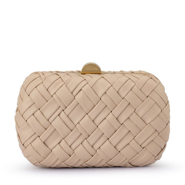 olga berg HAVEN Woven Clutch