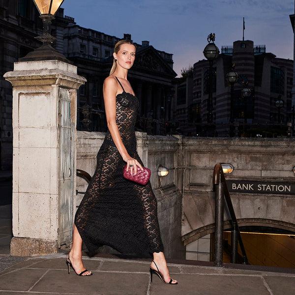 Olga Berg HAVEN Woven Clutch