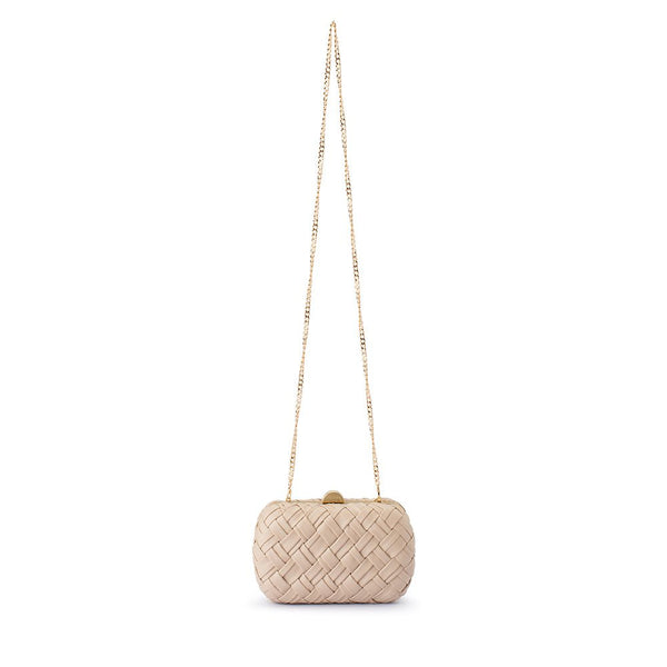 Olga Berg HAVEN Woven Clutch