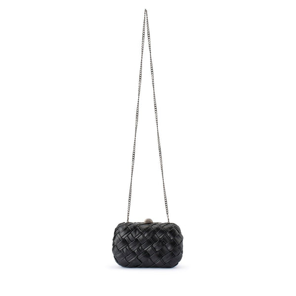 Olga Berg HAVEN Woven Clutch