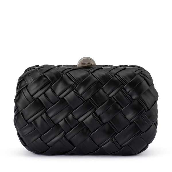 olga berg HAVEN Woven Clutch