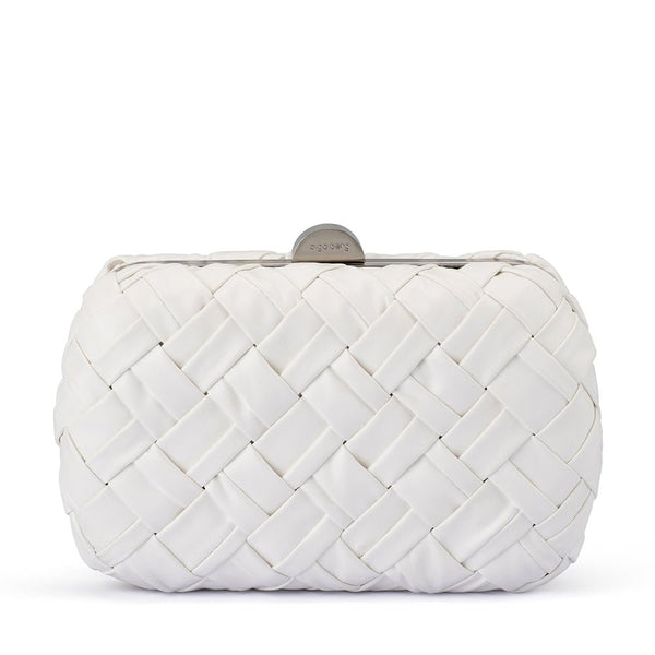 olga berg HAVEN Woven Clutch
