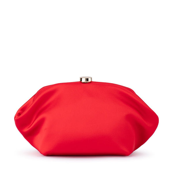 olga berg KARINA Satin Clutch