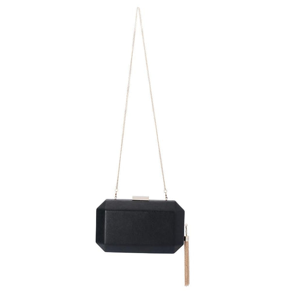 Olga Berg LIA Facetted Clutch