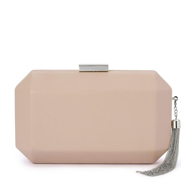 Olga Berg LIA Monogrammed Clutch