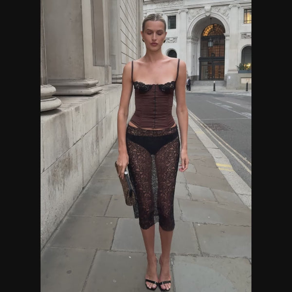 Olga Berg LOIS Woven Frame Bag