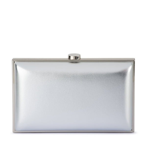 olga berg LUCY Metallic Clutch