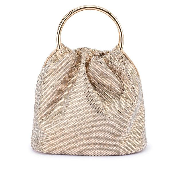 olga berg MABEL Crystal Top Handle