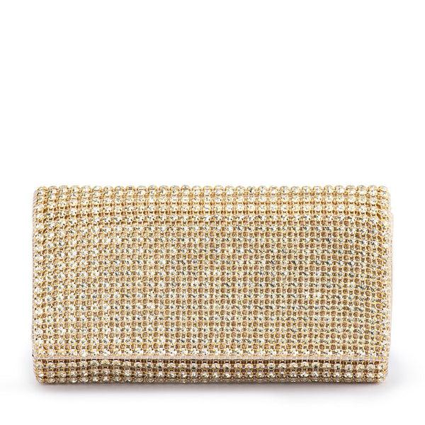 olga berg MARIANA Crystal Clutch