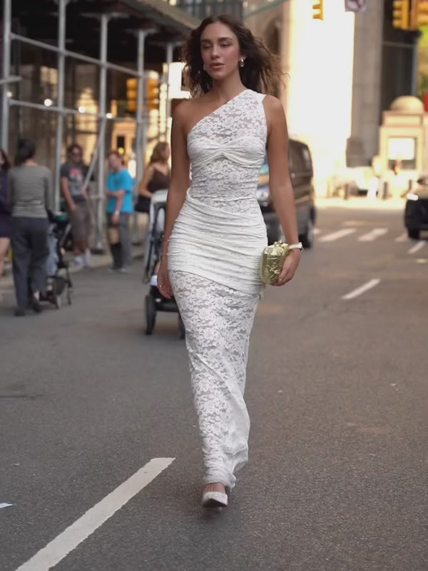 Olga Berg MATEO Metallic Clutch