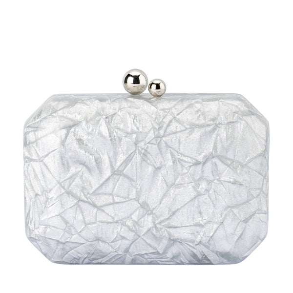 olga berg MATEO Metallic Clutch