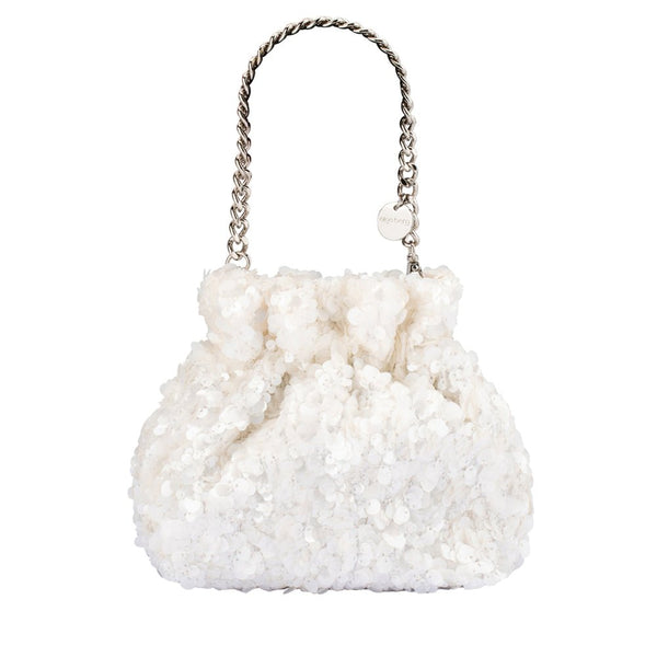 olga berg MATTIE Sequin Pouch