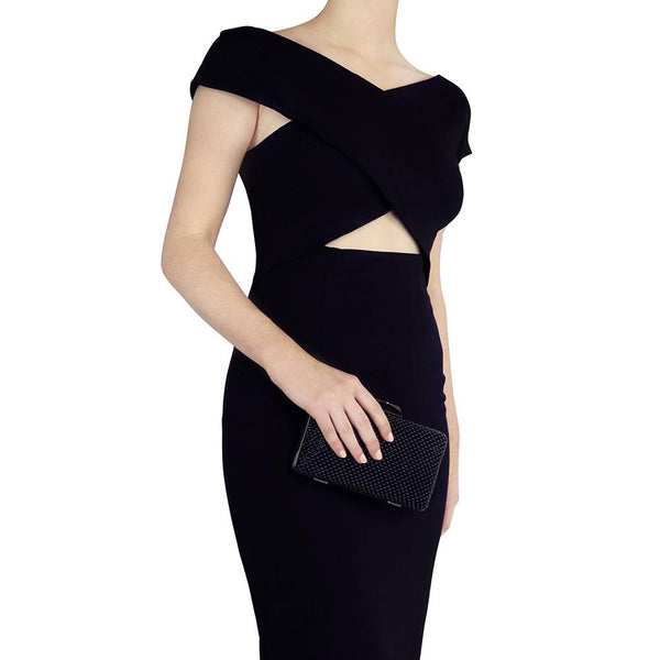 Olga Berg NATASHA Ball Mesh Clutch