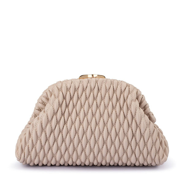 olga berg PAIGE Textured Clutch