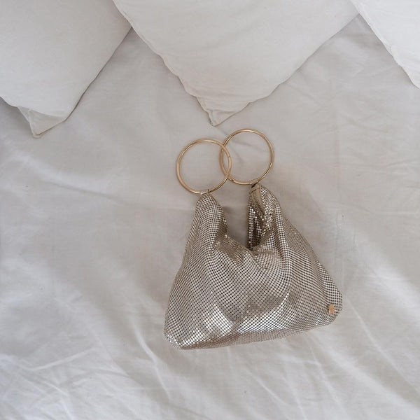 Olga Berg SHAR Mesh Convertible Bag