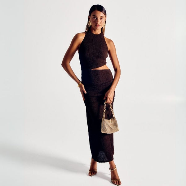 Olga Berg SKYLAR Ball Mesh Bag