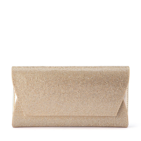 olga berg STACEY Crystal Clutch