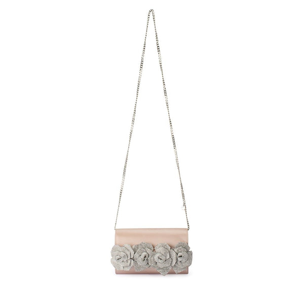 Olga Berg STELLA Rosette Clutch