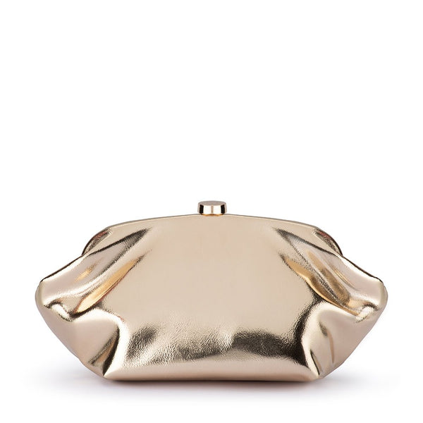 olga berg TALLY Metallic Clutch