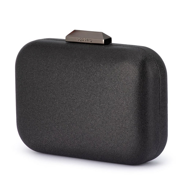 Olga Berg TAMAR Metallic Clutch